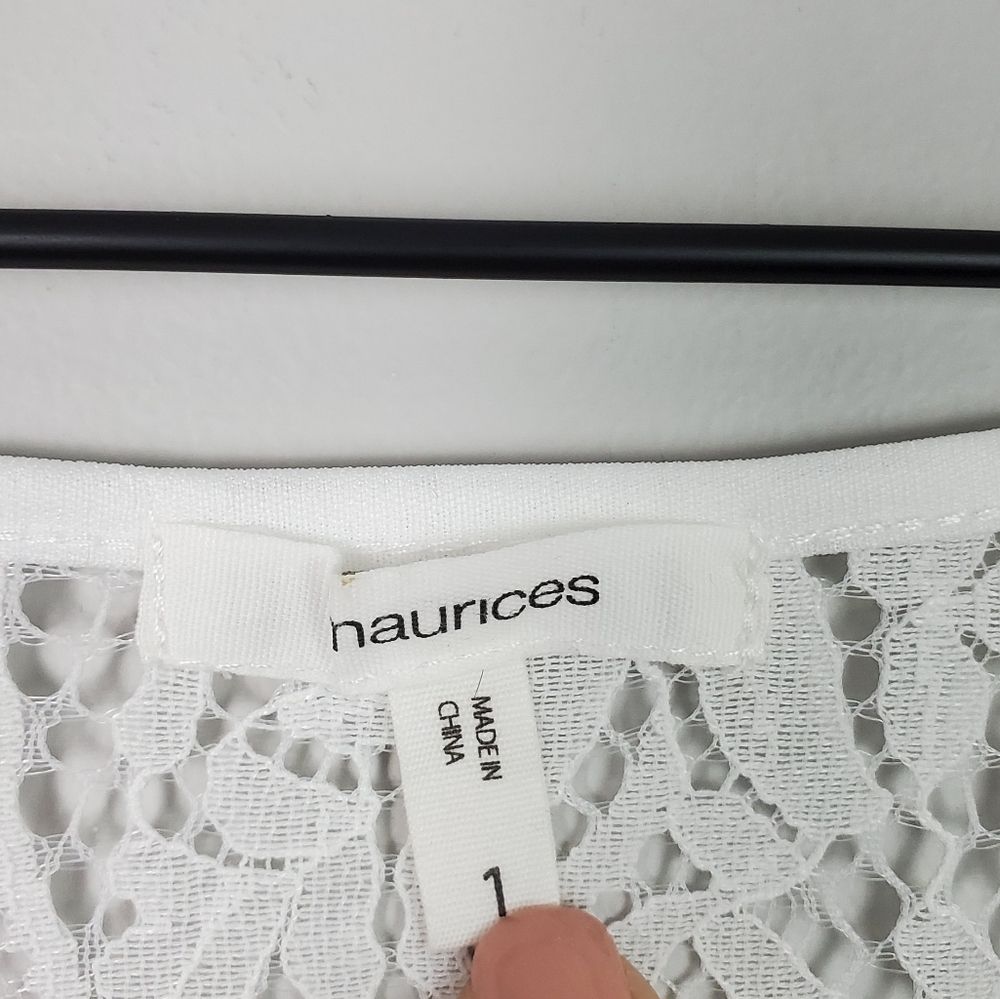 Maurices White Lace Kimono Cardigan - Picture 4 of 7